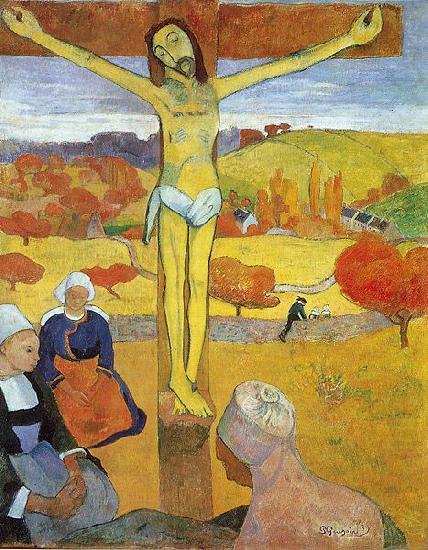 Paul Gauguin The Yellow Christ china oil painting image